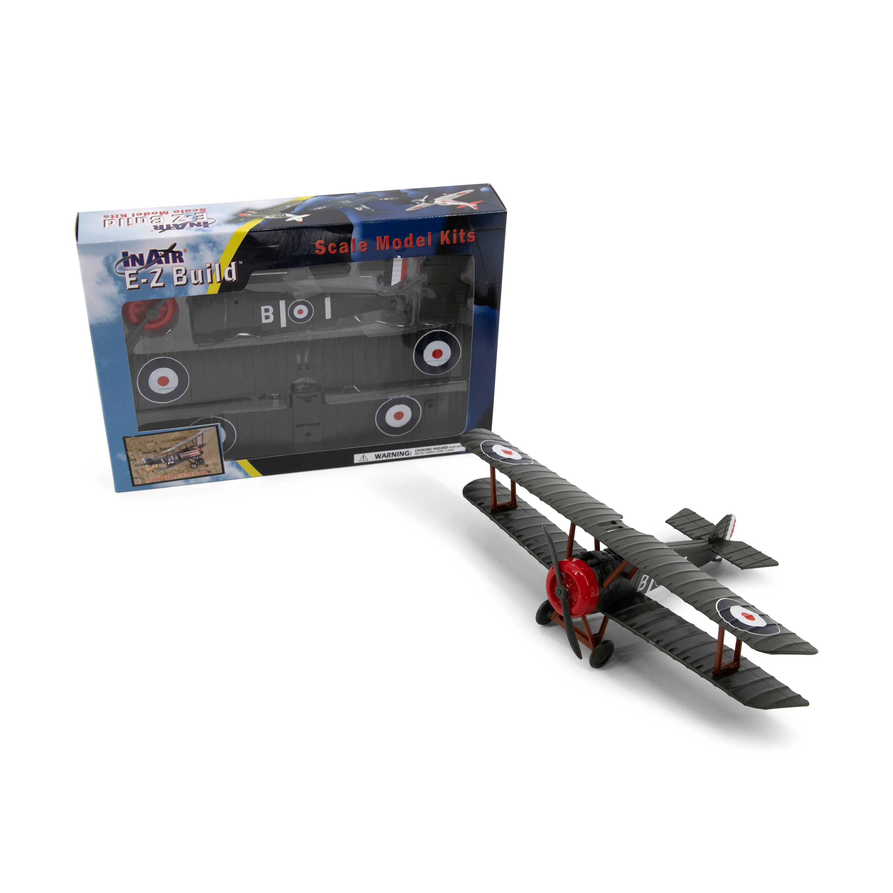 Smithsonian EZ Build Sopwith Camel F.1 Plastic Model Kit Military Aviation Museum