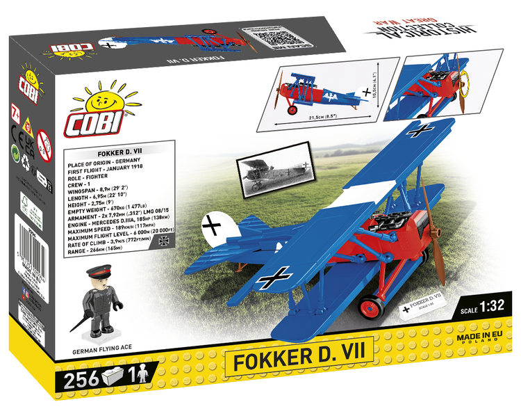 COBI Fokker D. VII Fighter: Set #2994