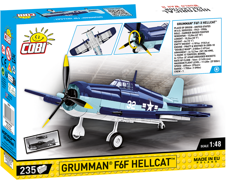 COBI Grumman F6F Hellcat Fighter : Set #5883
