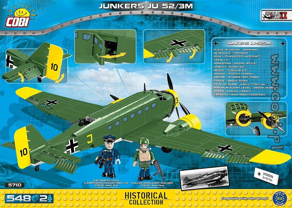 Cobi Junkers Ju52, 5710