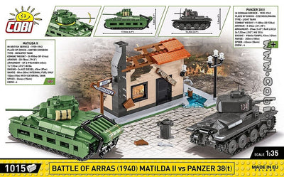 Battle of Arras 1940 Matilda II vs Panzer 38, 2284