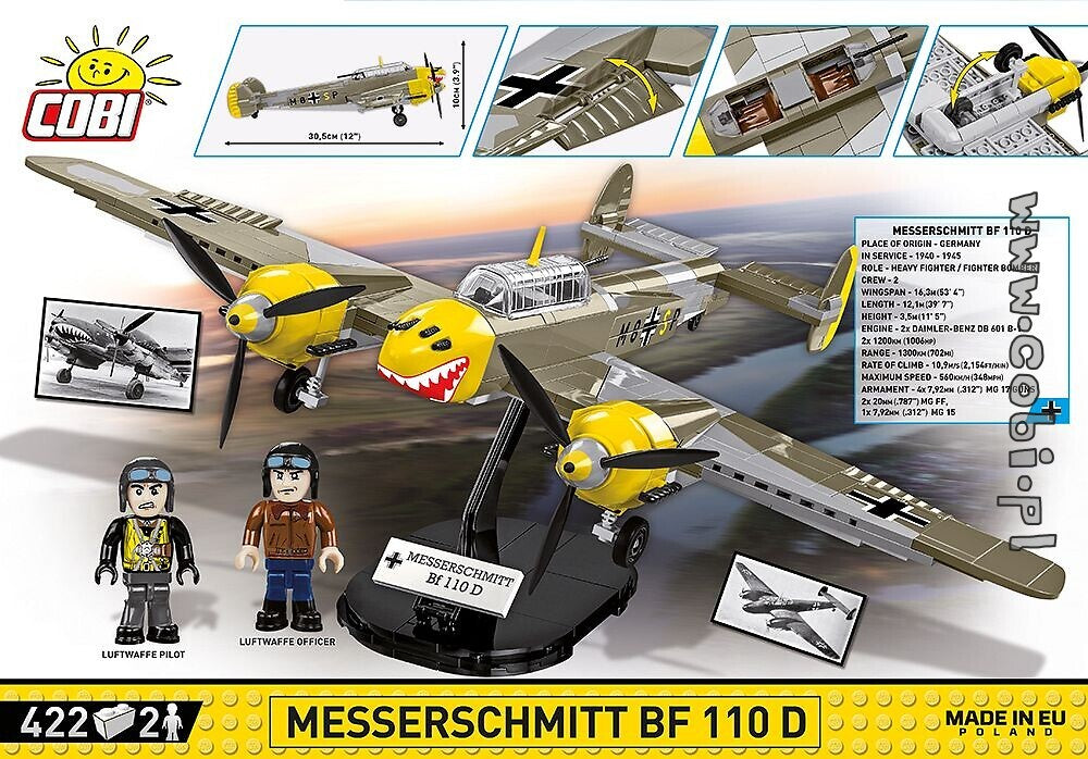 Cobi Messerschmitt BF110, 5716