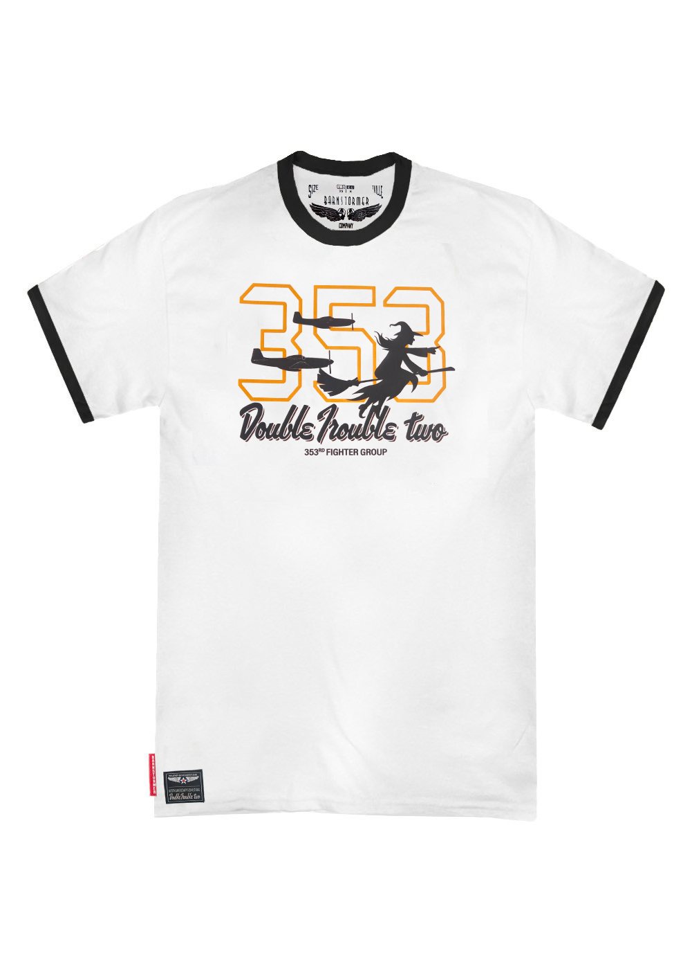 T-Shirt - P-51 Mustang "Double Trouble Two" 353rd FG Slybirds