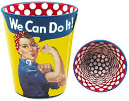 Rosie the Riveter Shot Glass