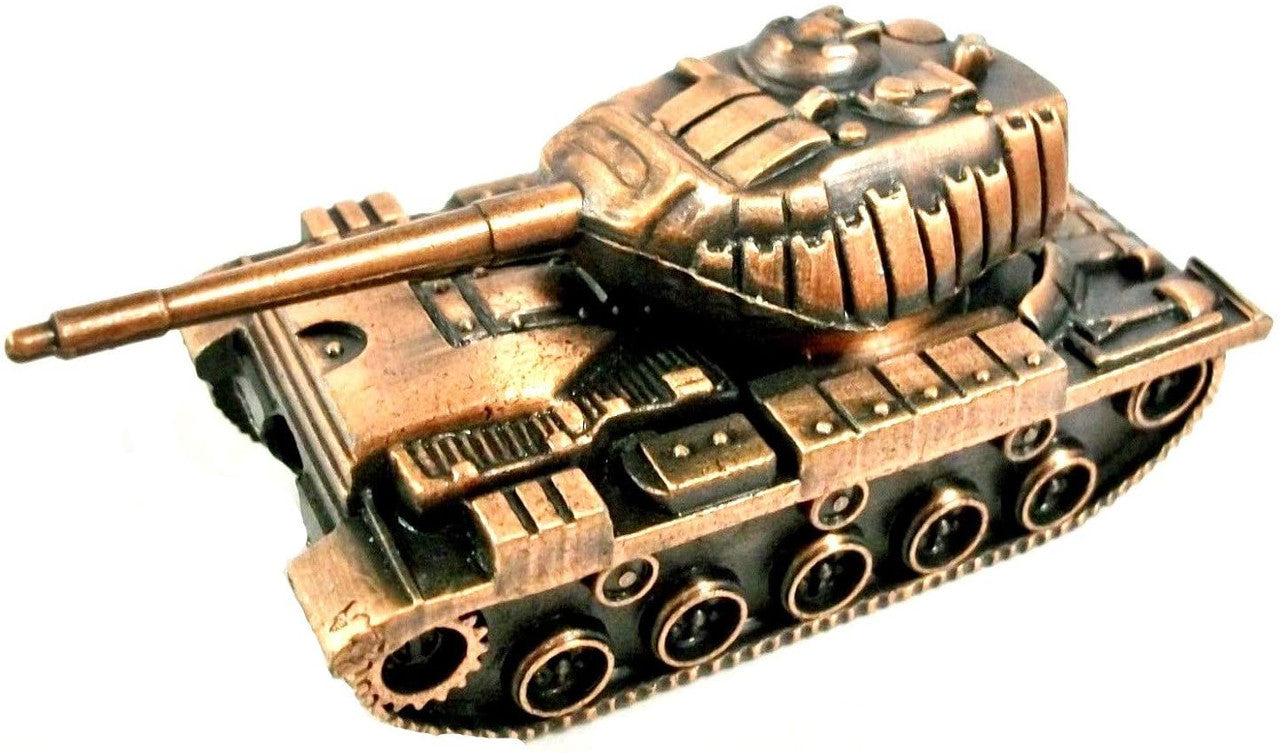 Tank Bronze Pencil Sharpener