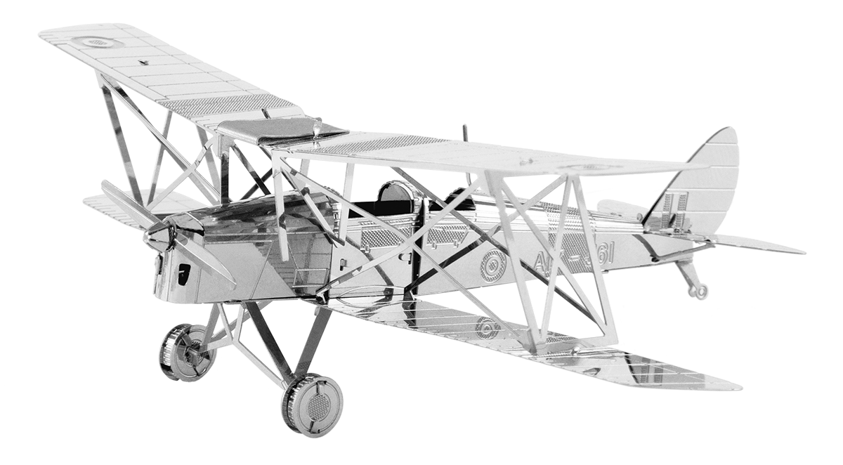 Metal Earth De Havilland Tiger Moth, MMS066