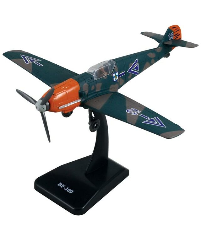 Smithsonian EZ Build Messerschmitt BF109 Plastic Model Kit Military