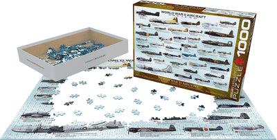 WWII Aircraft 1000 Piece Puzzle