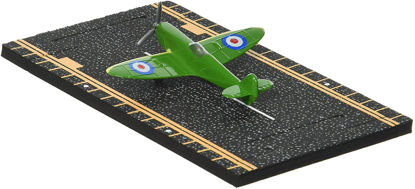 Hot Wings Spitfire Diecast Metal Model w/Track