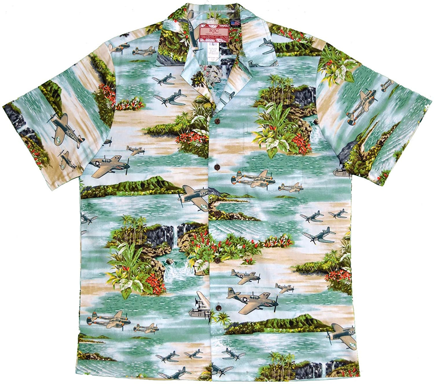 Hawaiian Shirt, Sage