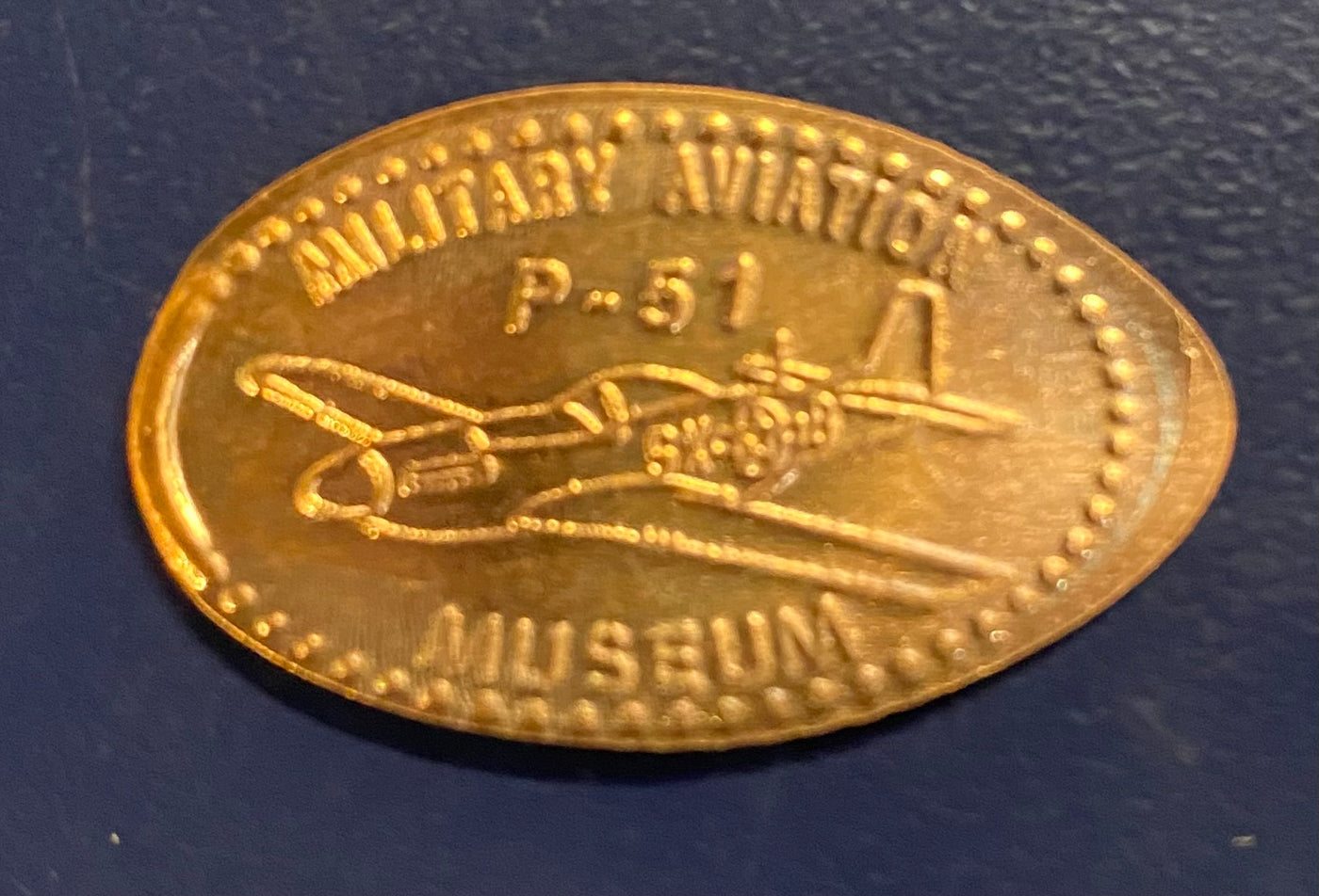 Military Aviation Museum Pressed Penny