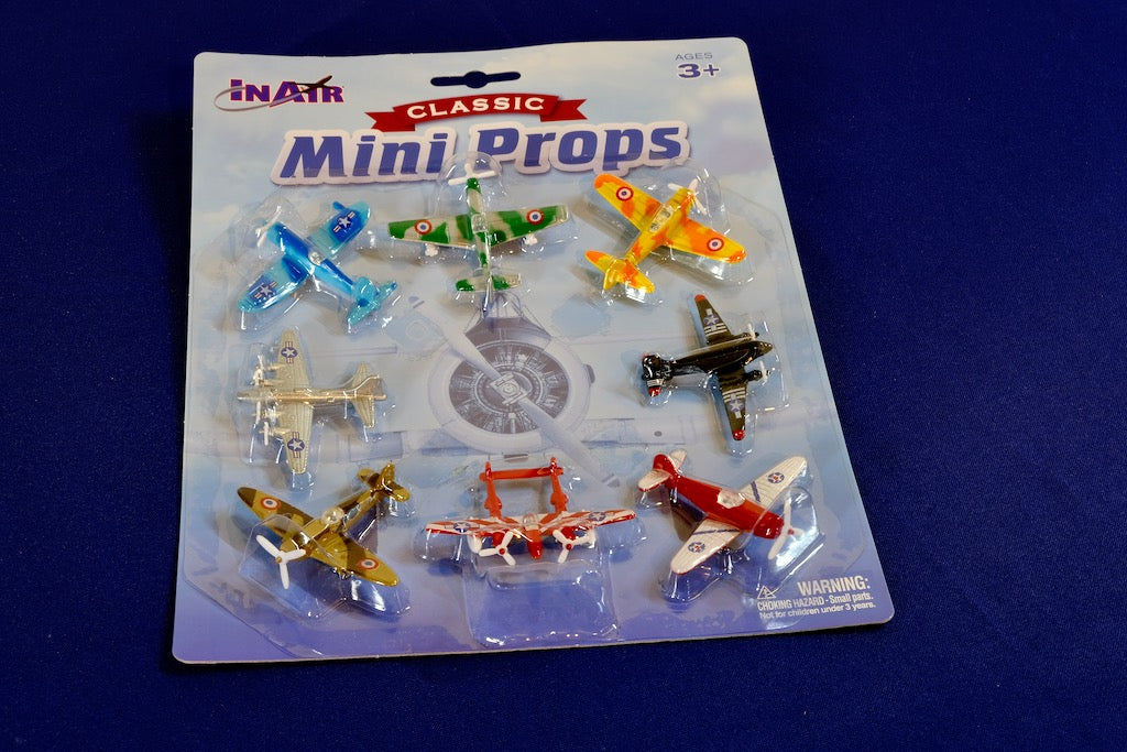 Inair 8 Pack Mini Prop Airplanes – Military Aviation Museum