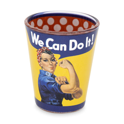 Rosie the Riveter Shot Glass