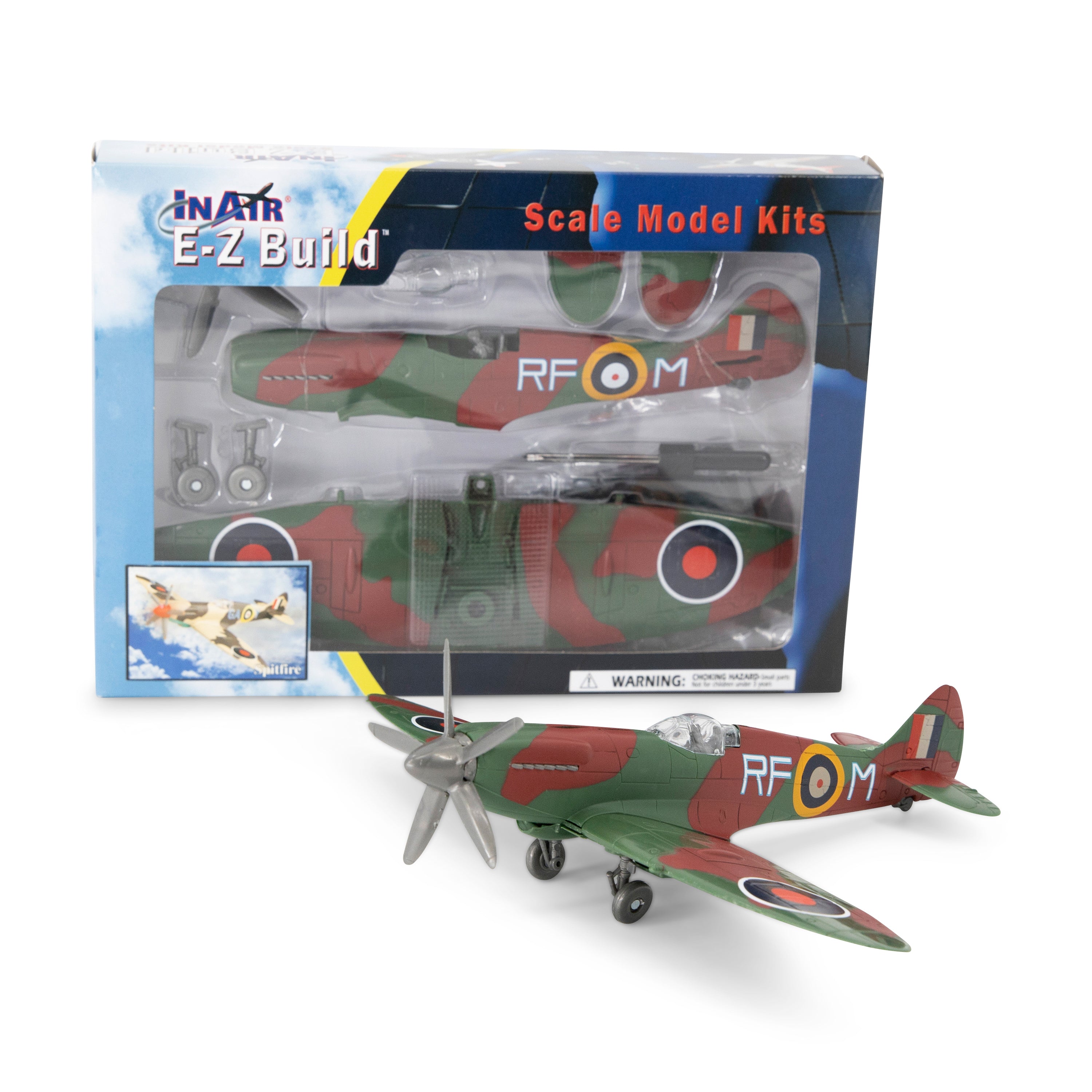 Smithsonian EZ Build Spitfire Plastic Model Kit – Military Aviation Museum