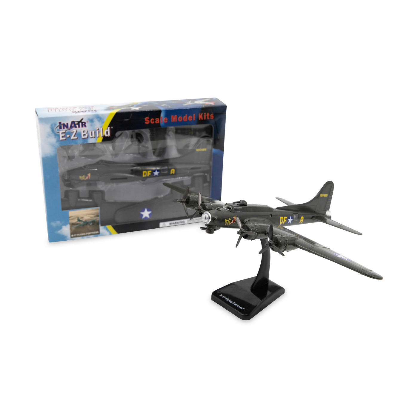 Smithsonian EZ Build B-17 Flying Fortress 'Memphis Belle' Plastic Model Kit