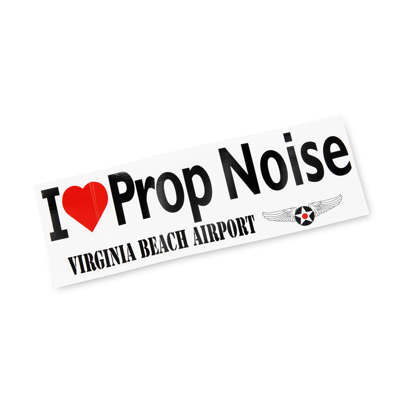 I Love Prop Noise Sticker