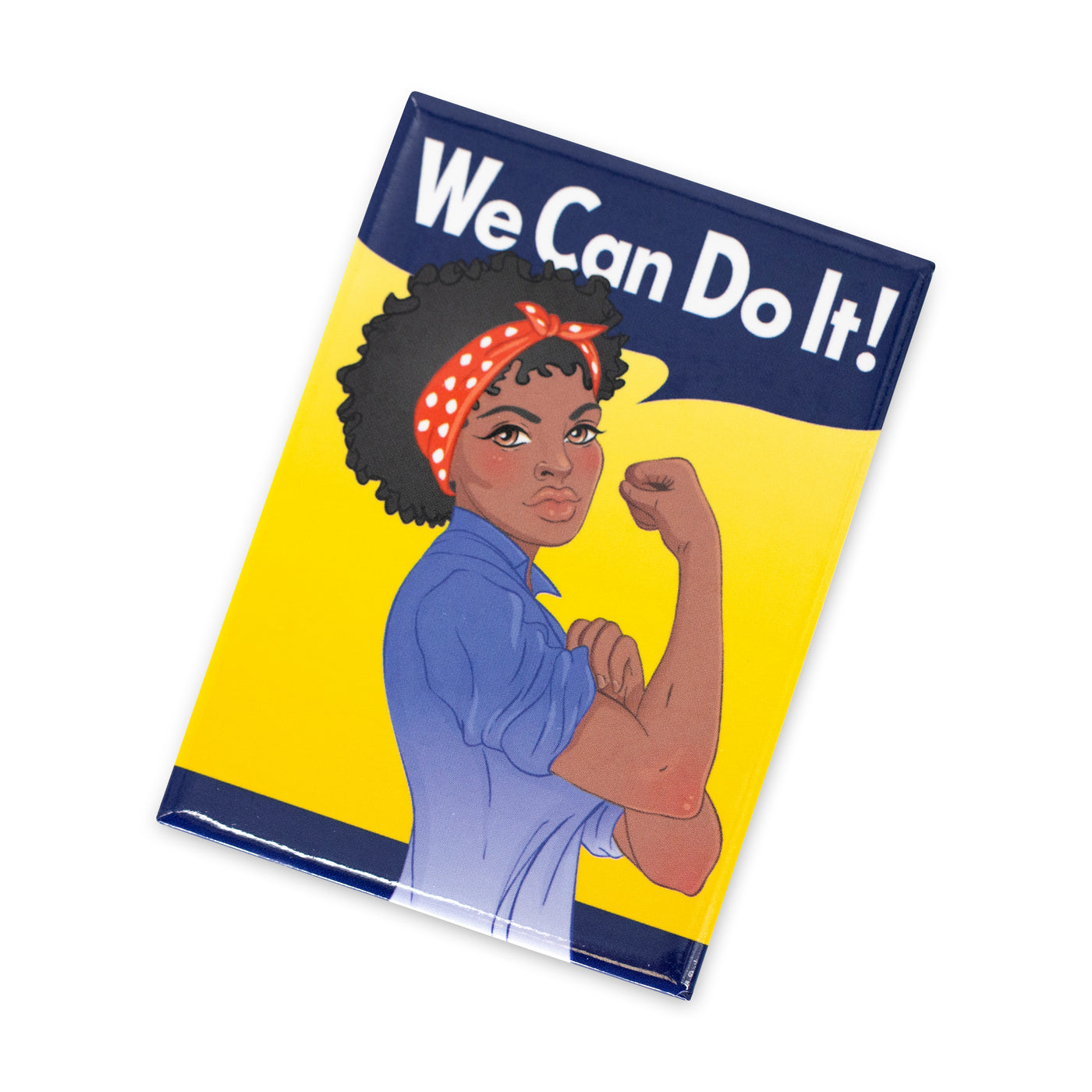 African American We Can Do It! Magnet
