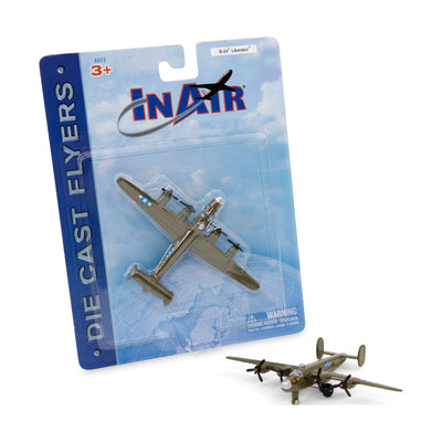 InAir 4.5" Die Cast Metal Model, B-24 Liberator