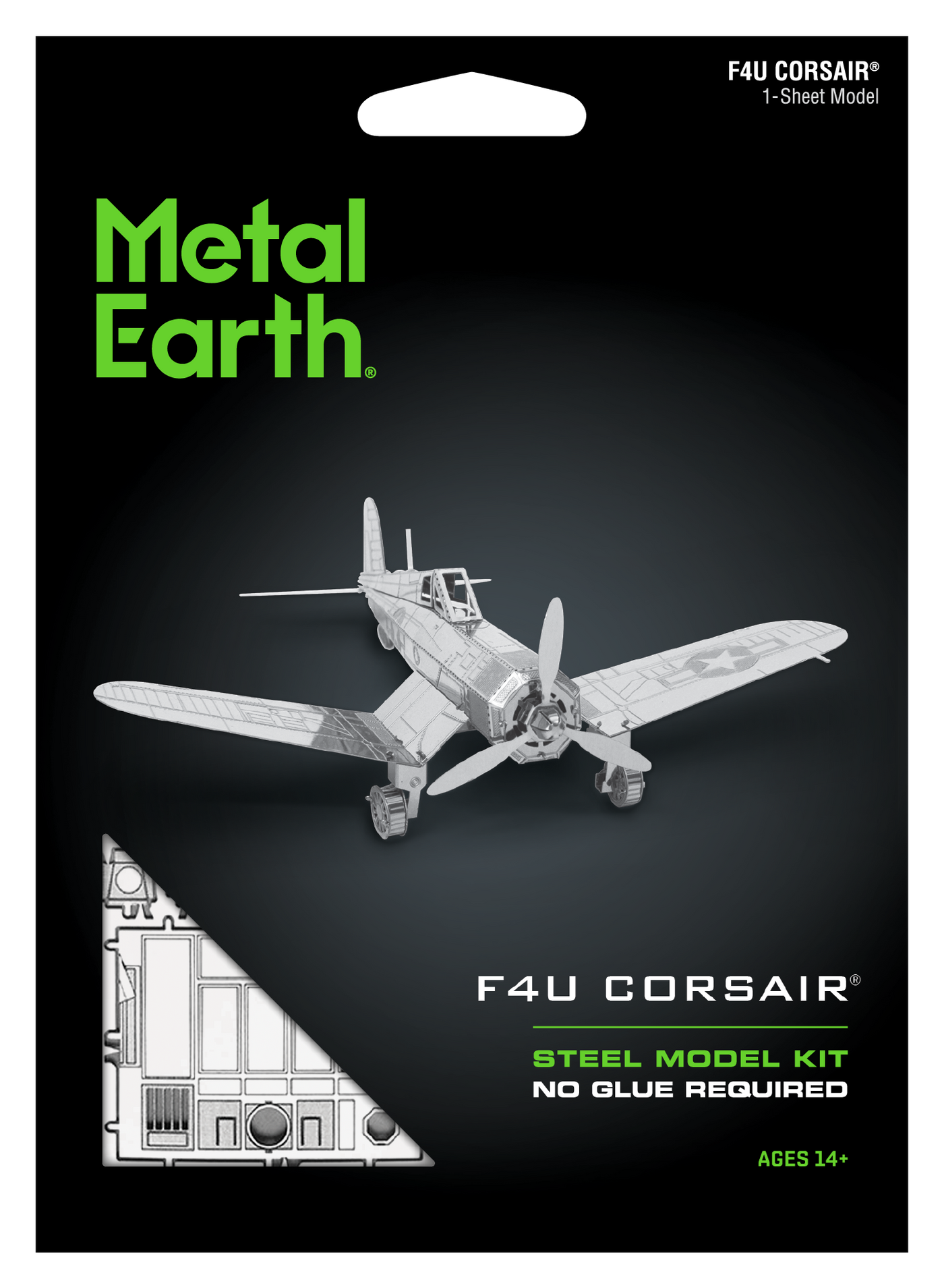 Metal Earth F4U Corsair, MMS035