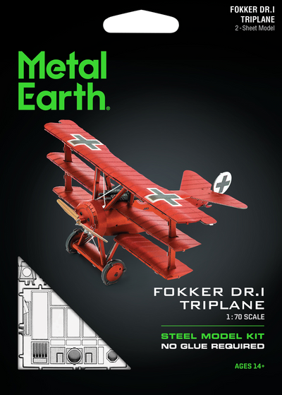 Metal Earth Fokker DR. 1 Triplane, MMS210