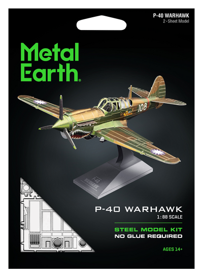 Metal Earth P-40 Warhawk Model, MMS213
