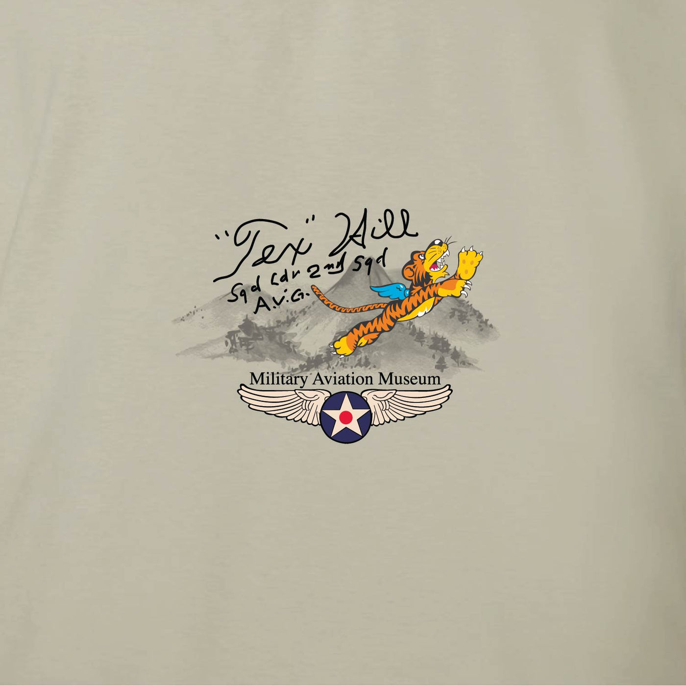 "Tex" Hill P-40 Warhawk Shirt