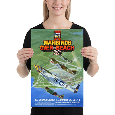 Warbirds Over the Beach 2021 Poster