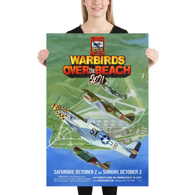 Warbirds Over the Beach 2021 Poster